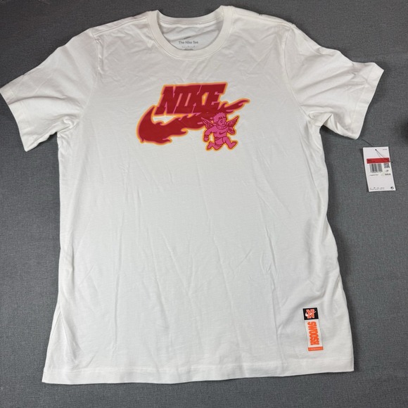 Nike Other - Nike Flame Swoosh Graphic T-shirt Men's Large